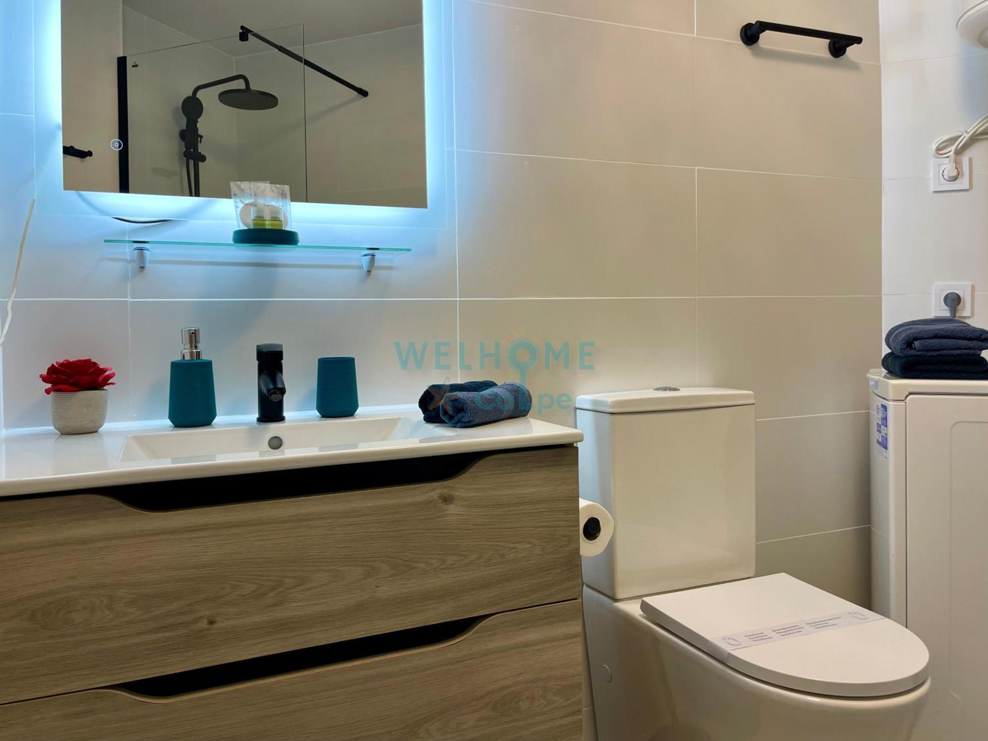 Acuarela Estudio, 1ª Linea, Vista Al Mar, Piscina Appartement Calp